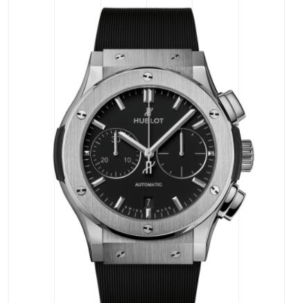 Hublot Classic Fusion Chronograph Titanium on Rubber 45 mm Replica Watch 521.NX.1171.RX