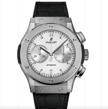 Hublot Classic Fusion Chronograph Titanium Opalin 45 mm Replica Watch 521.NX.2611.LR