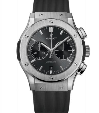 Hublot Classic Fusion Racing Grey Chronograph Titanium 45 mm Replica Watch 521.NX.7071.RX