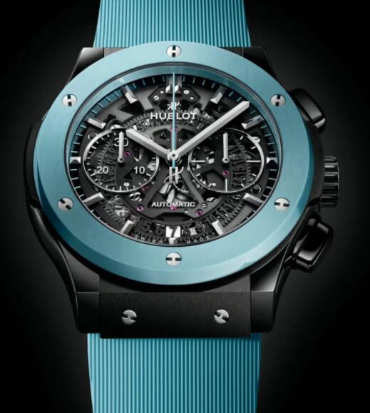 Hublot Classic Fusion Aerofusion Chronograph Ceramic Capri Boutique Replica Watch 525.CL.0179.RX.CAP22