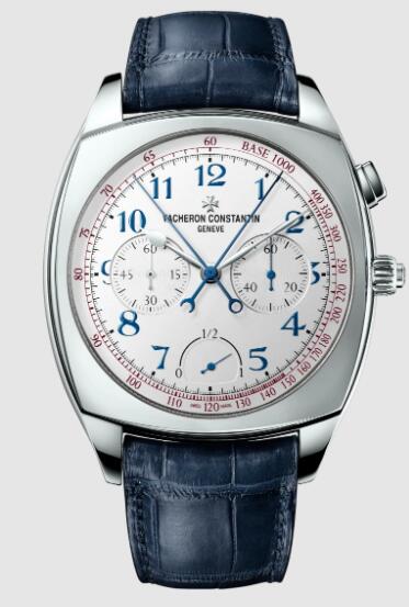 Replica Vacheron Constantin Harmony split-seconds chronograph ultra-thin platinum 950 Watch 5400S/000P-B057