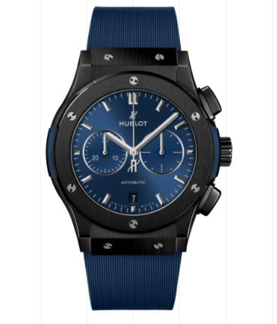 Hublot Classic Fusion Ceramic Blue Chronograph 42 mm Replica Watch 541.CM.7170.RX