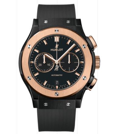 Hublot Classic Fusion Chronograph Ceramic King Gold 42 mm Replica Watch 541.CO.1181.RX