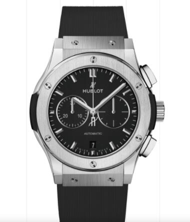 Hublot Classic Fusion Chronograph Titanium on Rubber 42 mm Replica Watch 541.NX.1171.RX