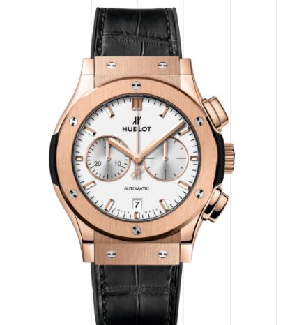 Hublot Classic Fusion Chronograph King Gold Opalin 42 mm Replica Watch 541.OX.2611.LR