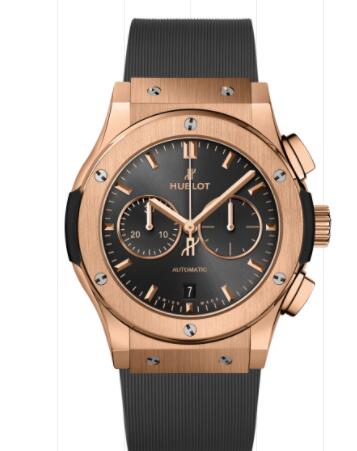 Hublot Classic Fusion Racing Grey Chronograph King Gold 42 mm Replica Watch 541.OX.7080.RX