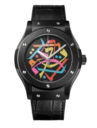 Hublot Classic Fusion 42 Black Magic Dubai Watch Week Replica Watch 542.CM.1199.LR.DWW23