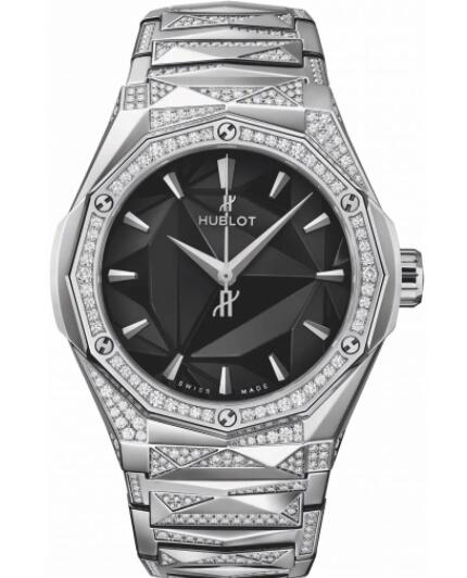 2023 Hublot Classic Fusion Orlinski Bracelet Alternative Pavé Replica Watch 550.NS.1800.NS.3804.ORL22