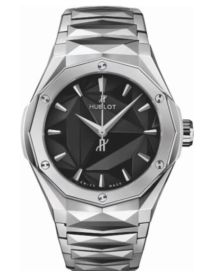 2023 Hublot Classic Fusion Orlinski Bracelet Titanium Replica Watch 550.NS.1800.NS.ORL22