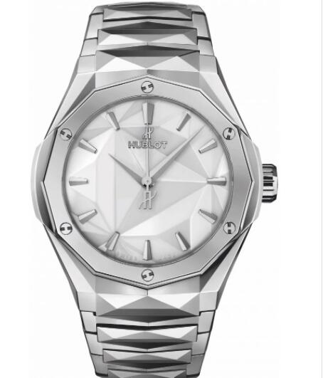 2022 Hublot Classic Fusion Orlinski Bracelet Titanium Replica Watch 550.NS.2200.NS.ORL22