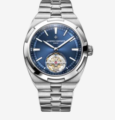 Vacheron Constantin Overseas tourbillon stainless steel Replica Watch 6000V/110A-B544