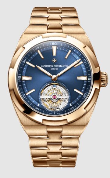 Vacheron Constantin Overseas tourbillon pink gold Replica Watch 6000V/110R-B733