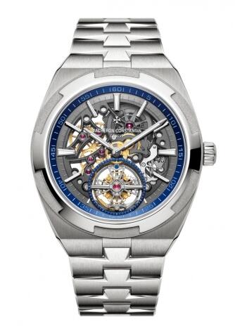 Vacheron Constantin Overseas Tourbillon Skeleton Titanium Replica Watch 6000V/110T-B935