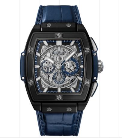 Hublot Spirit Of Big Bang Ceramic Blue 45 mm Replica Watch 601.CI.7170.LR