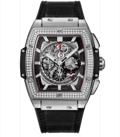 Hublot Spirit of Big Bang Titanium Diamonds 45 mm Replica Watch 601.NX.0173.LR.1104