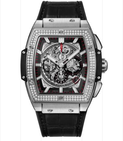 Hublot Spirit of Big Bang Titanium Diamonds 45 mm Replica Watch 601.NX.0173.LR.1104