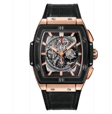 Hublot Spirit of Big Bang King Gold Ceramic 45 mm Replica Watch 601.OM.0183.LR