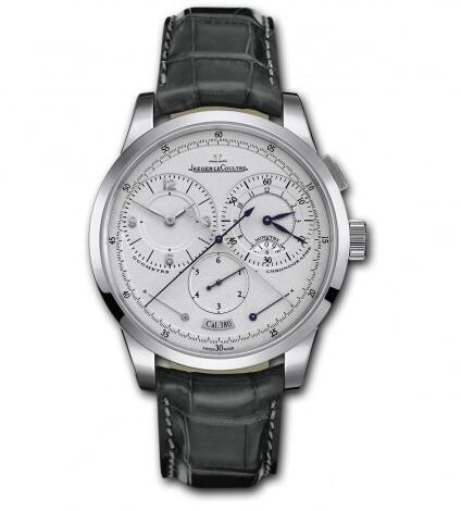 Jaeger-LeCoultre Duomètre Chronographe Platinum Replica Watch 6016490