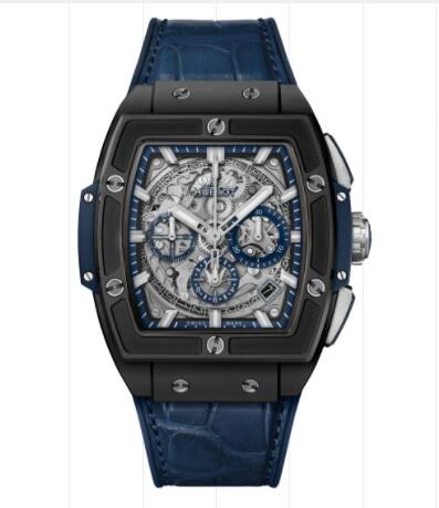 Hublot Spirit Of Big Bang Ceramic Blue 42 mm Replica Watch 641.CI.7170.LR