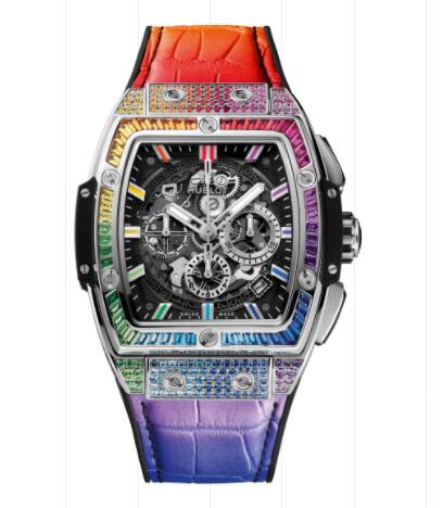 Hublot Spirit of Big Bang Titanium Rainbow 42 mm Replica Watch 641.NX.0117.LR.0999