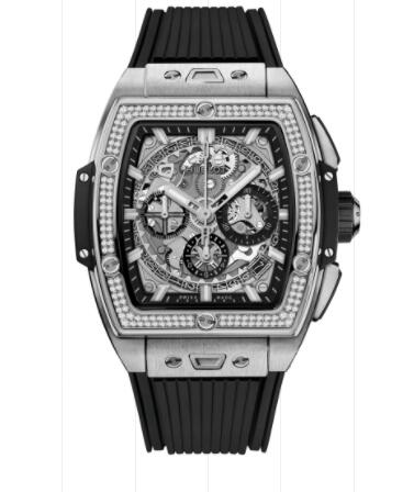 Hublot Spirit of Big Bang Titanium Diamonds 42 mm Replica Watch 642.NX.0170.RX.1104