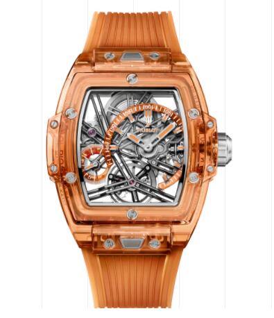 Hublot Spirit Of Big Bang Tourbillon Orange Sapphire 42 mm Replica Watch 645.JO.0120.RT