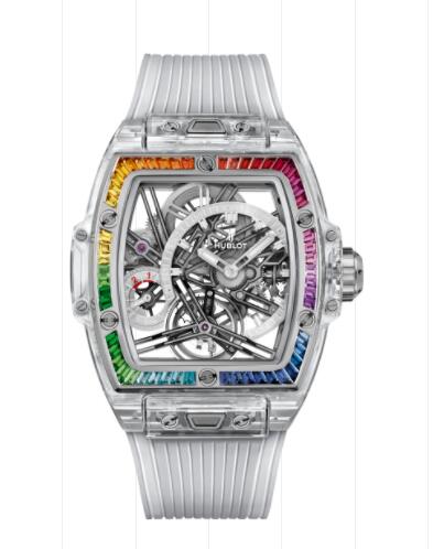 Hublot Spirit of Big Bang Tourbillon Sapphire Rainbow 42 mm Replica Watch 645.JX.5120.RT.4099