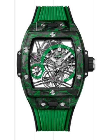 Hublot Spirit Of Big Bang Tourbillon Carbon Green 42 mm Replica Watch 645.QG.5217.RX