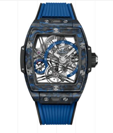Hublot Spirit of Big Bang Tourbillon Carbon Blue 42mm Replica Watch 645.QL.7117.RX