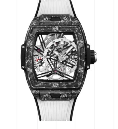 Hublot Spirit of Big Bang Tourbillon Carbon White 42 mm Replica Watch 645.QW.2012.RW