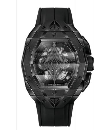 Hublot Spirit of Big Bang Sang Bleu All Black 42 mm Replica Watch 648.CX.0114.RX.MXM23