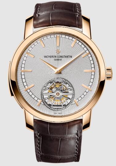 Vacheron Constantin Traditionnelle minute repeater tourbillon pink gold Replica Watch 6500T/000R-B324