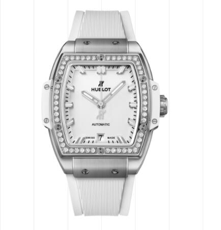 Hublot Spirit Of Big Bang Titanium White Diamonds 39 mm Replica Watch 665.NE.2010.RW.1204