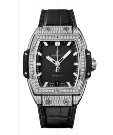 Hublot Spirit of Big Bang Titanium Pavé 39 mm Replica Watch 665.NX.1170.LR.1604