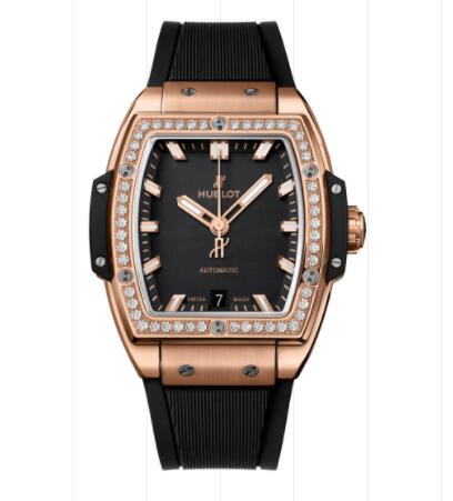 Hublot Spirit of Big Bang King Gold Diamonds 39 mm Replica Watch 665.OX.1180.RX.1204