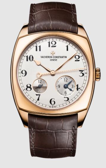 Replica Vacheron Constantin Harmony dual time 18K 5N pink gold Watch 7810S/000R-B141