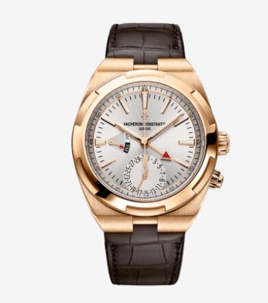 Vacheron Constantin Overseas dual time 18K 5N pink gold Replica Watch 7900V/000R-B336