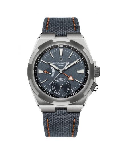 Vacheron Constantin Overseas Everest Dual Time Titanium Grey Replica Watch 7910V/000T-B922
