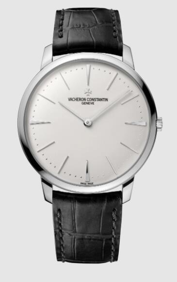 Vacheron Constantin Patrimony manual-winding 18K white gold Replica Watch 81180/000G-9117
