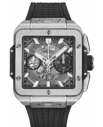 2022 Hublot Square Bang Unico Titanium Replica Watch 821.NX.0170.RX