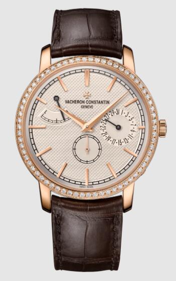 Vacheron Constantin Traditionnelle manual-winding pink gold Replica Watch 83520/000R-9909