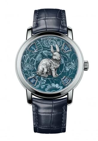 Vacheron Constantin Métiers d'Art The Legend of the Chinese Zodiac Year of the Rabbit Platinum Replica Watch 86073/000P-B93