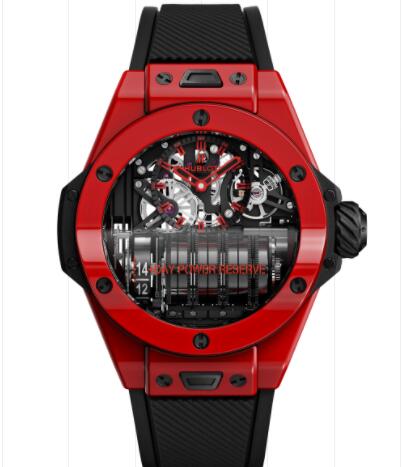 Hublot Big Bang MP-11 Power Reserve 14 Days Red Magic 45 mm Replica Watch 911.CF.0113.RX