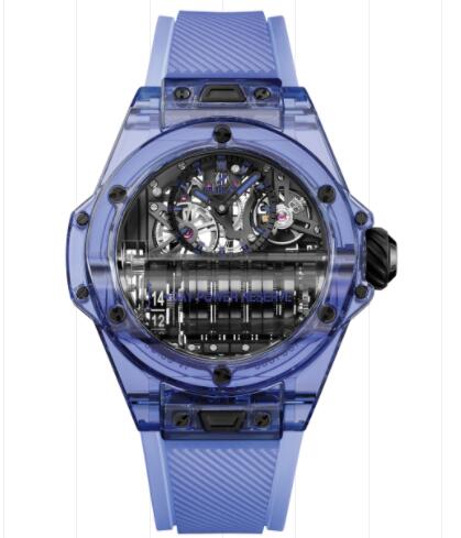Hublot Big Bang MP-11 Power Reserve 14 Days Blue Sapphire 45 mm Replica Watch 911.JL.0119.RX