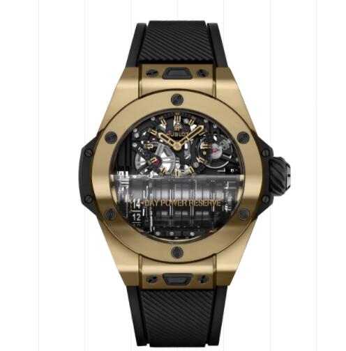 Hublot Big Bang MP-11 Power Reserve 14 Days Magic Gold 45 mm Replica Watch 911.MX.0138.RX