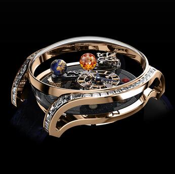 Jacob & Co. Astronomia Solar Baguette replica watch AS800.40.AP.YK.A