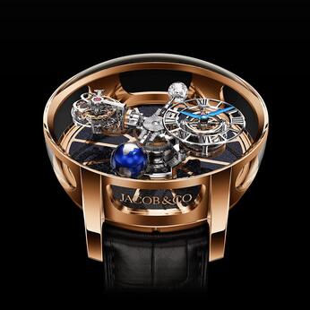 Replica Jacob & Co. Astronomia Tourbillon Rose Gold Watch AT100.40.AC.SD.A