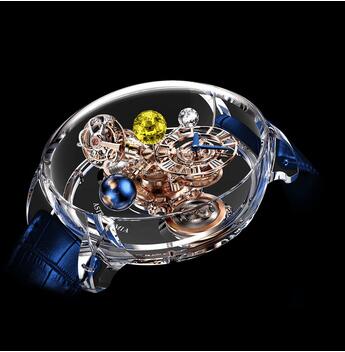 Replica Jacob & Co. Astronomia Flawless Fancy Yellow Diamond Watch AT125.80.AA.SD.A