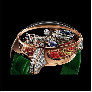 Jacob & Co. Astronomia Tourbillon Baguette Multicolor Sapphires replica watch AT800.40.BD.UB.B