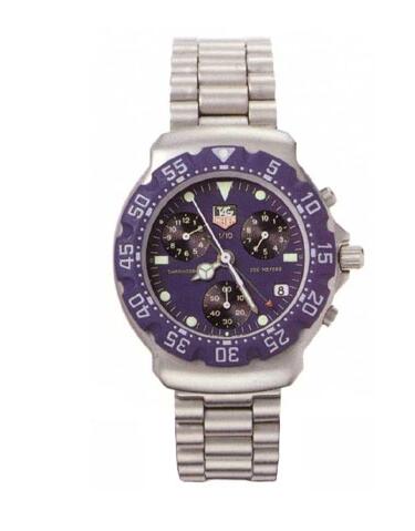 TAG Heuer Formula 1 Chronograph Quartz Stainless Steel Blue Bracelet CA1210.BA0493 Replica Watch
